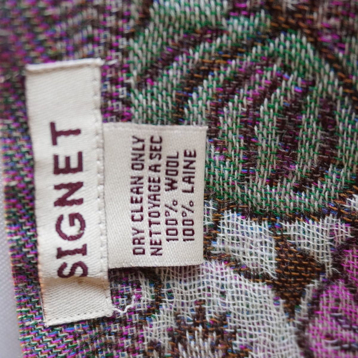 Bufanda Signet para Mujer Usada - Multicolor
