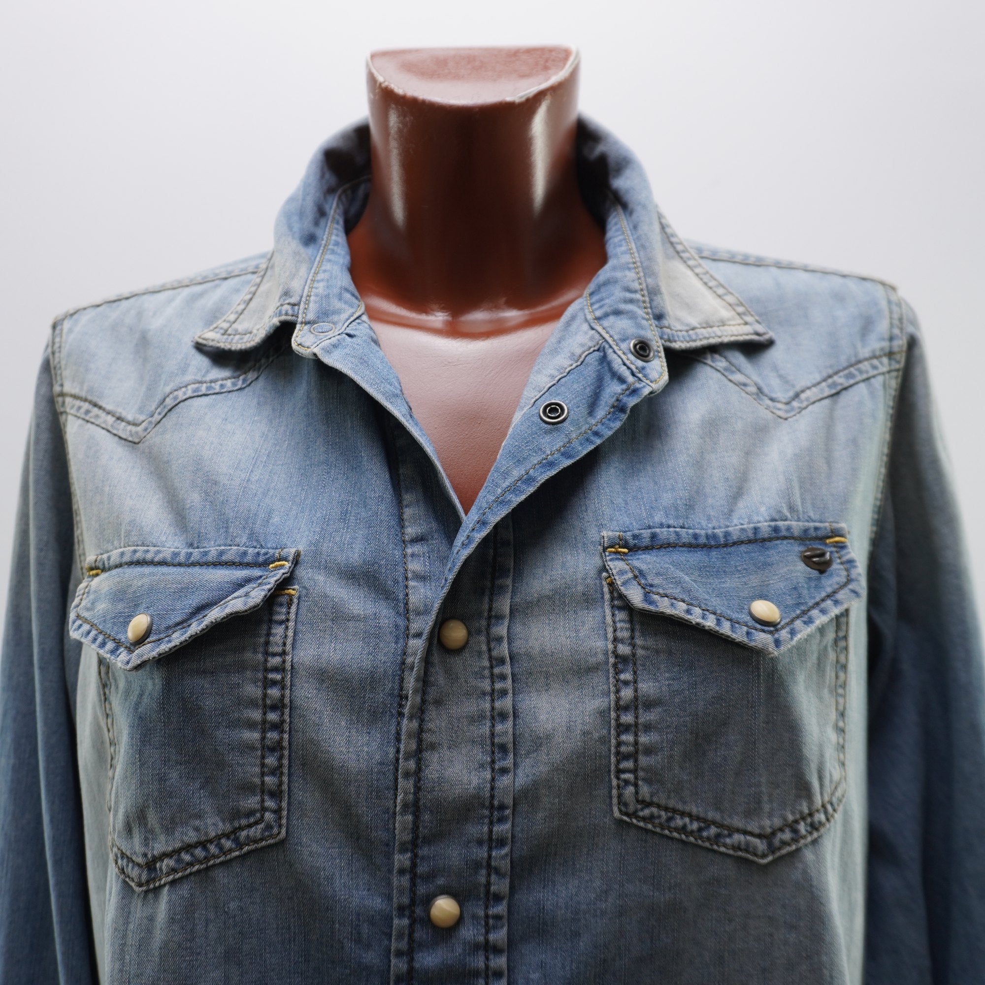 Camisa Diesel para Mujer Usada - Azul, L