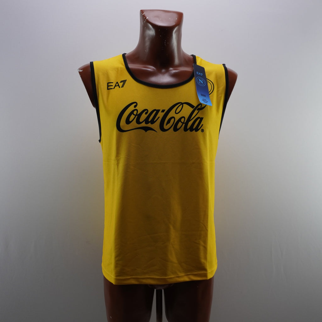 Camiseta de Manga Corta Amarilla para Hombre - XL Usada en Buen Estado