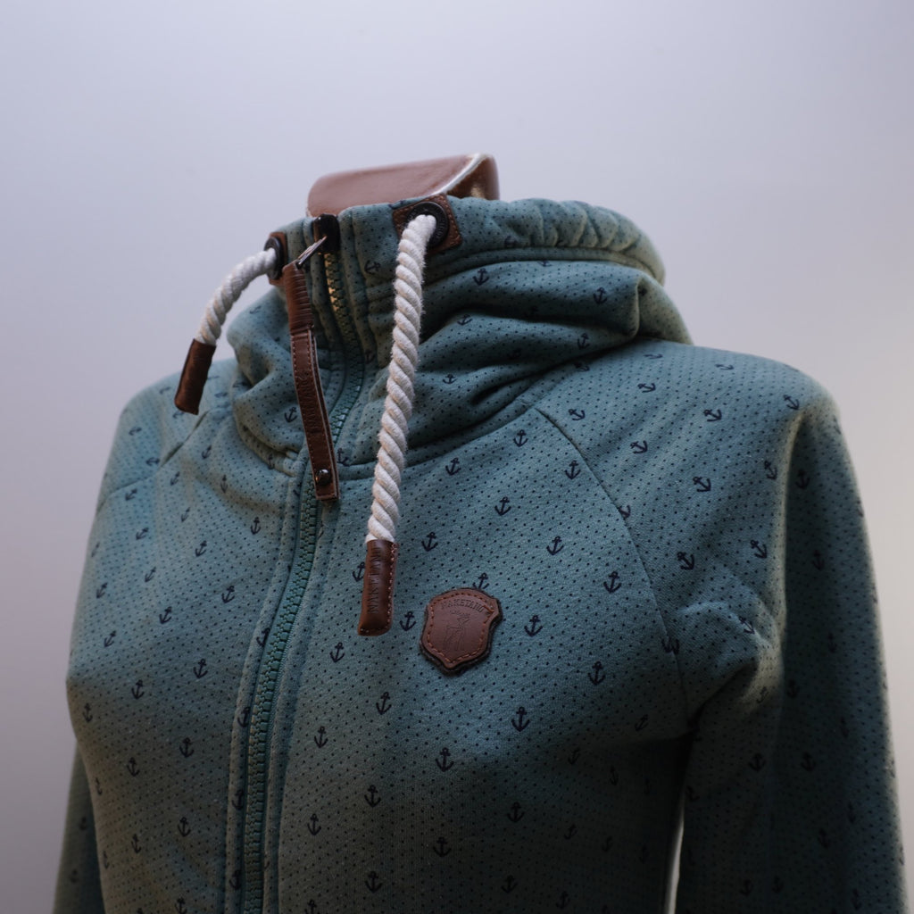 Sudadera con Capucha Naketano para Mujer Usada - Verde, M