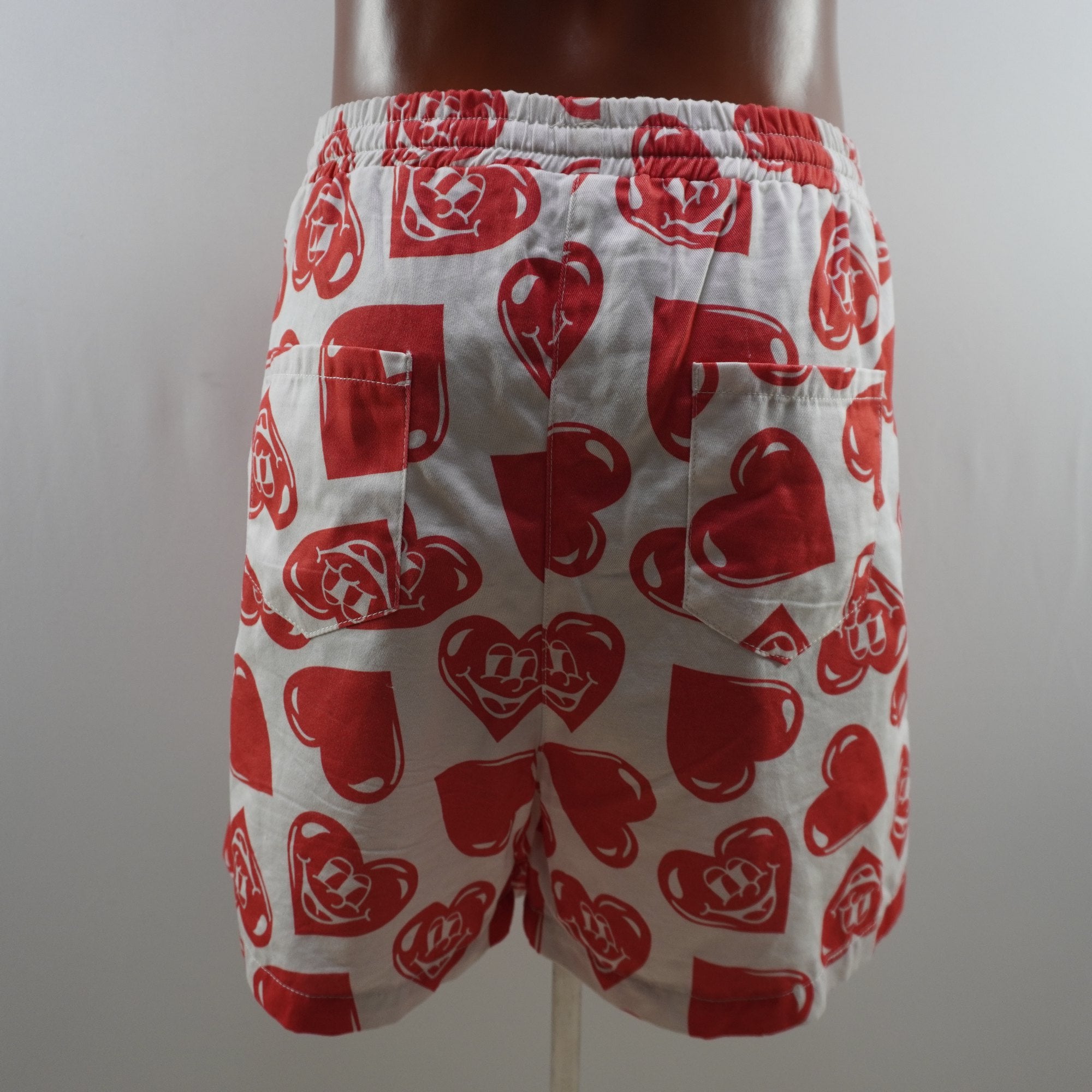Bermudas Lazy Oaf para Hombre Usadas - Rojo, XXXL