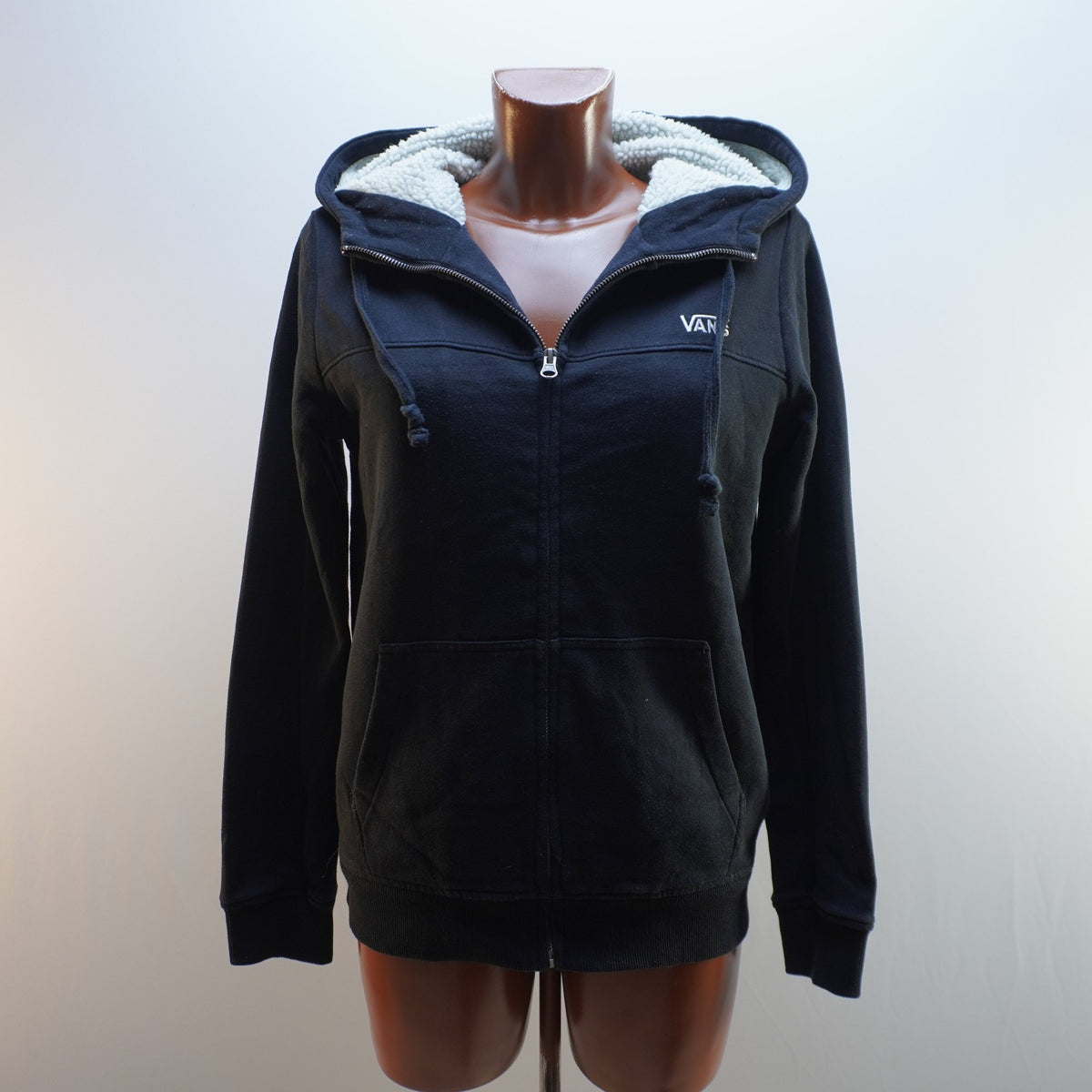 Sudadera con Capucha Vans para Mujer Usada - Negra, M