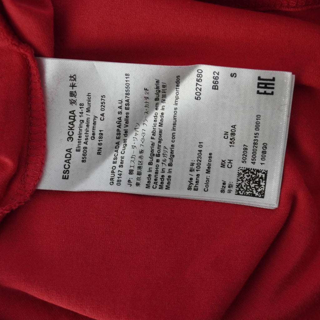 Camiseta Escada para Mujer Usada - Roja, S