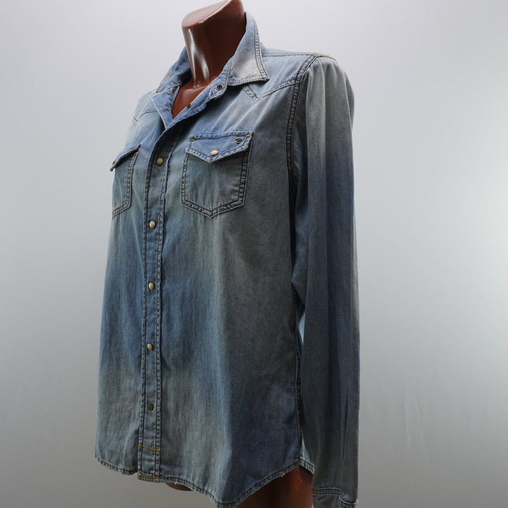 Camisa Diesel para Mujer Usada - Azul, L