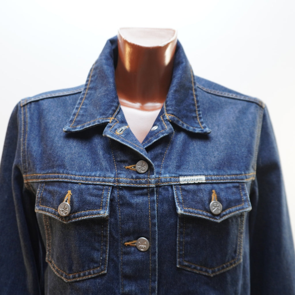 Cazadora Vaquera Calvin Klein para Mujer Usada - Azul, XL