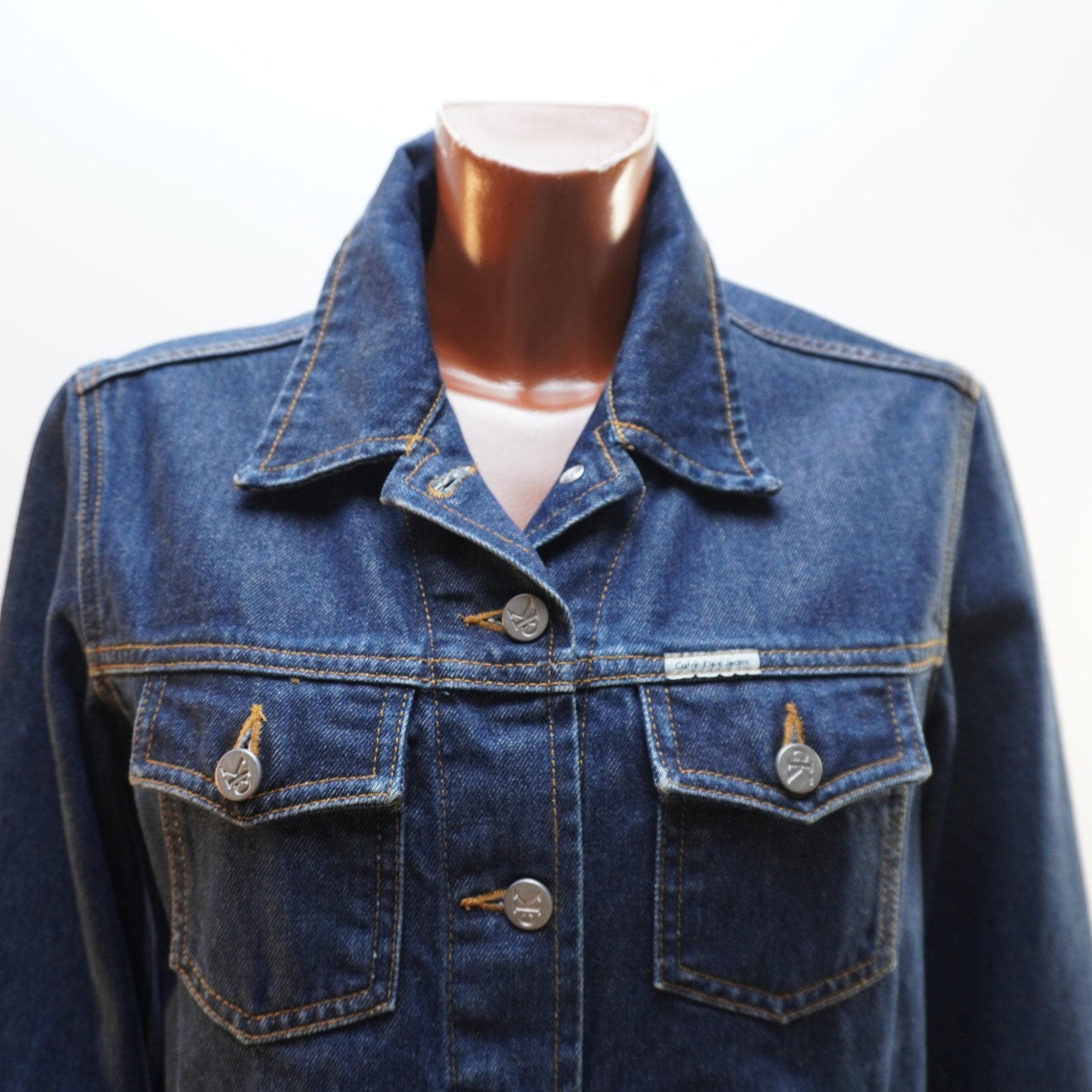 Cazadora Vaquera Calvin Klein para Mujer Usada - Azul, XL