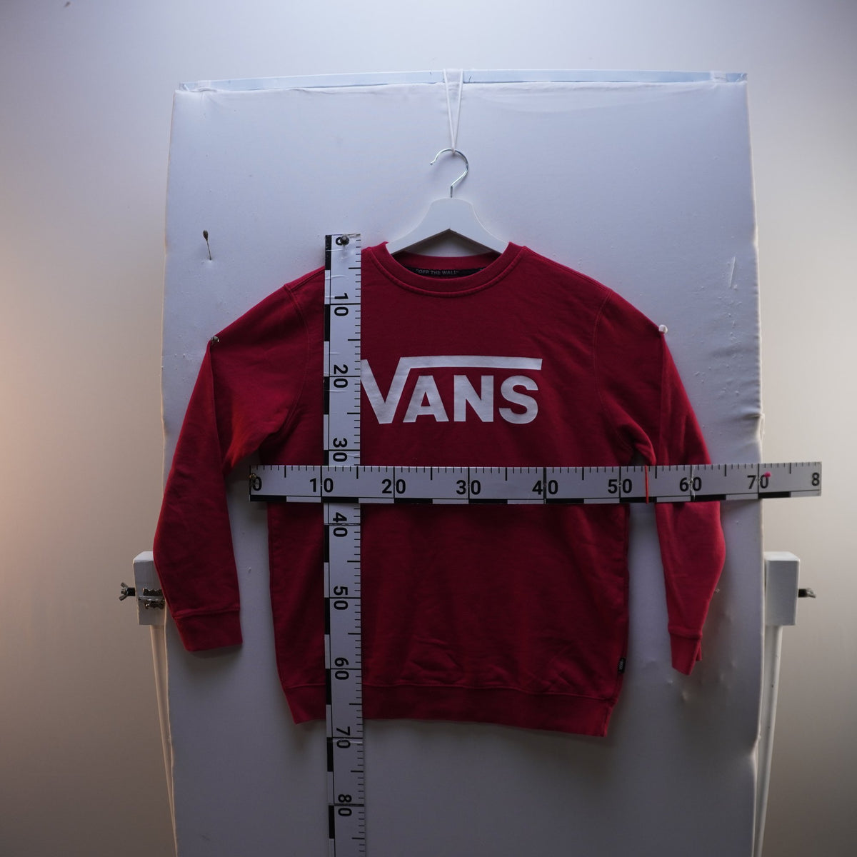 Sudadera con Capucha Vans para Mujer Usada - Roja, XL