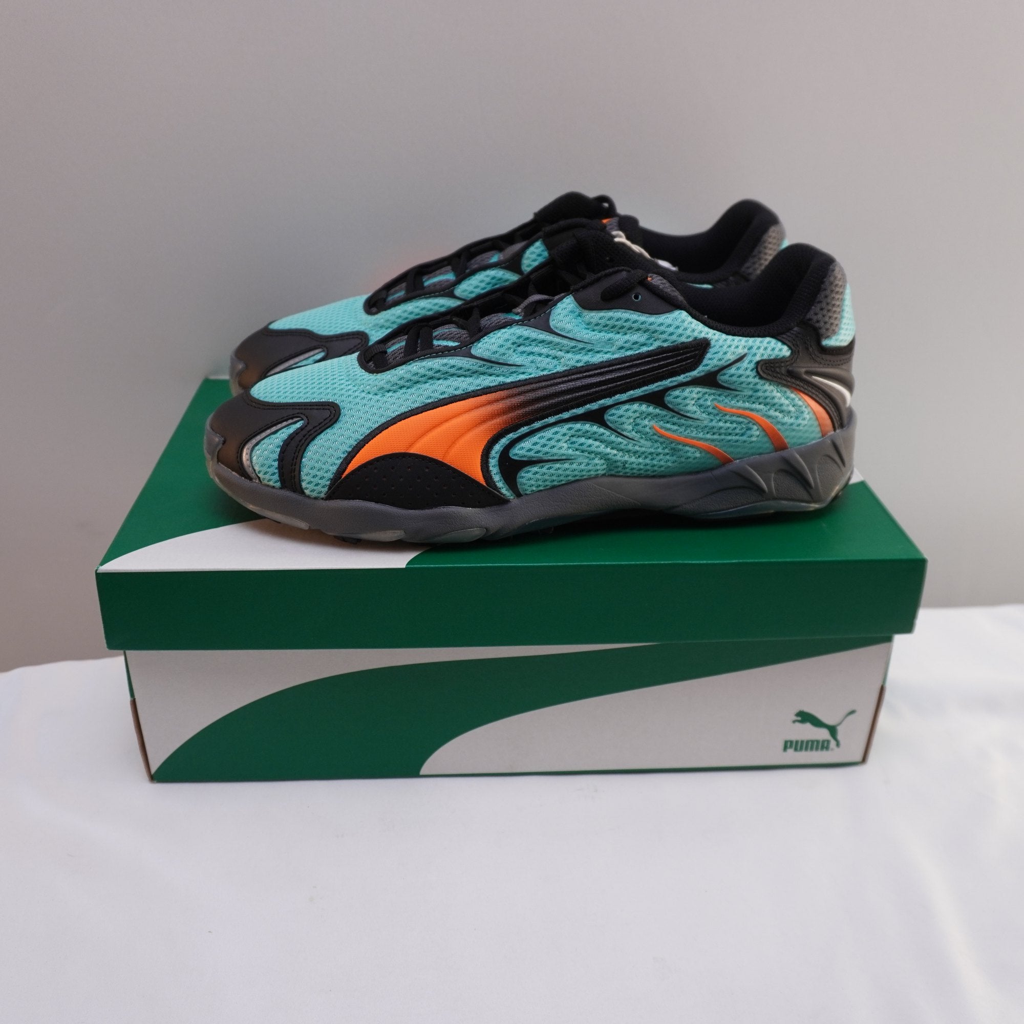 Zapatillas Puma para Hombre Usadas - Azul, Talla 46