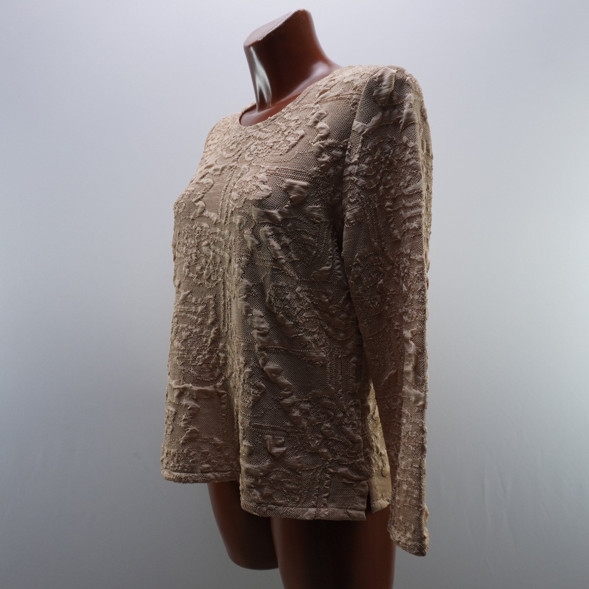 Suéter Beige Italian Style para Mujer - Mediano, Usado en Muy Buen Estado