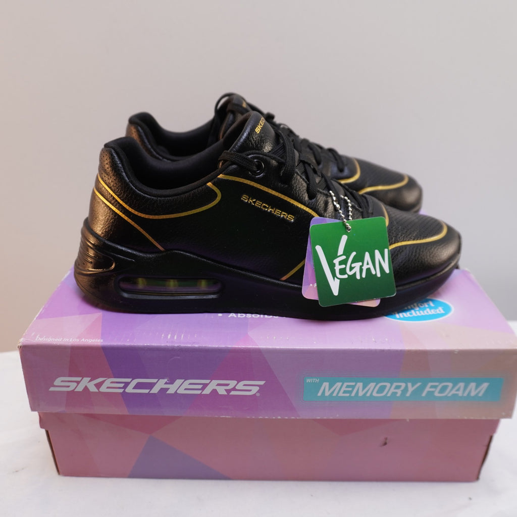 Zapatillas Skechers para Mujer Usadas - Negro, Talla 38