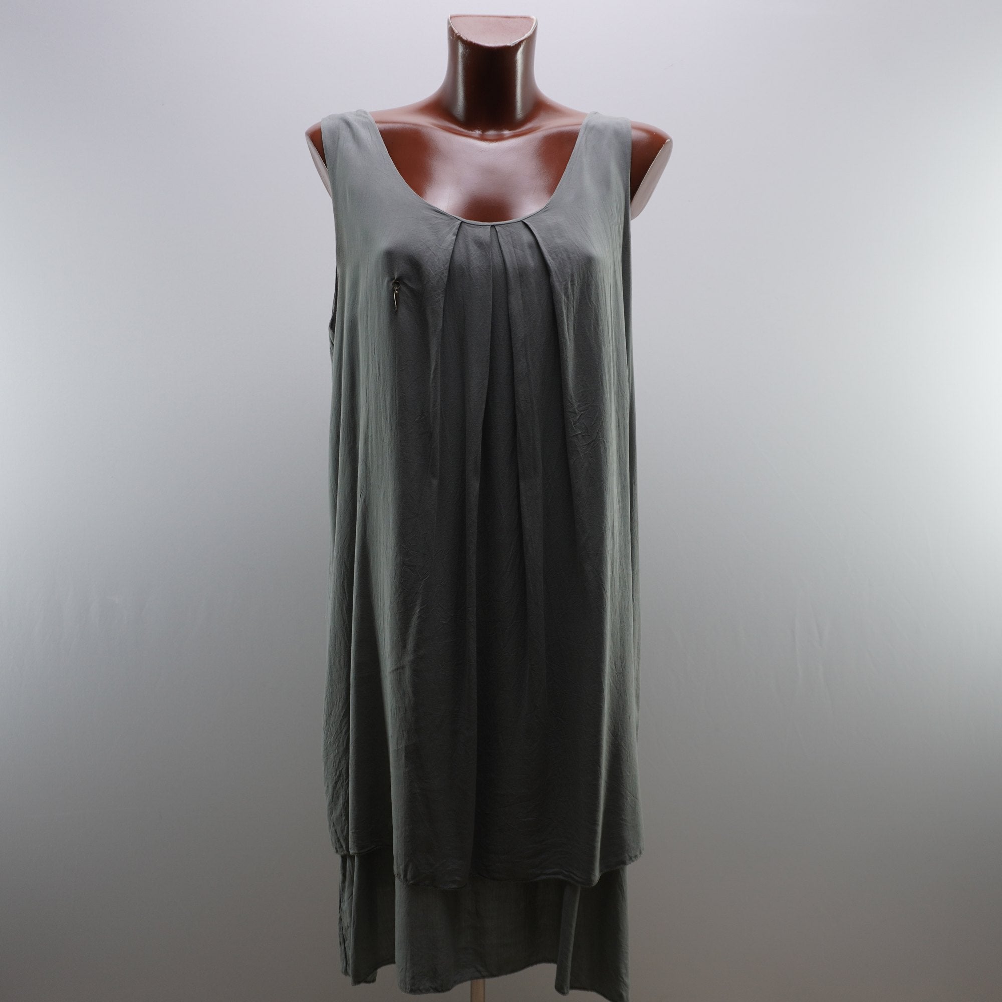 Vestido Italian Style para Mujer Usado - Caqui, XL