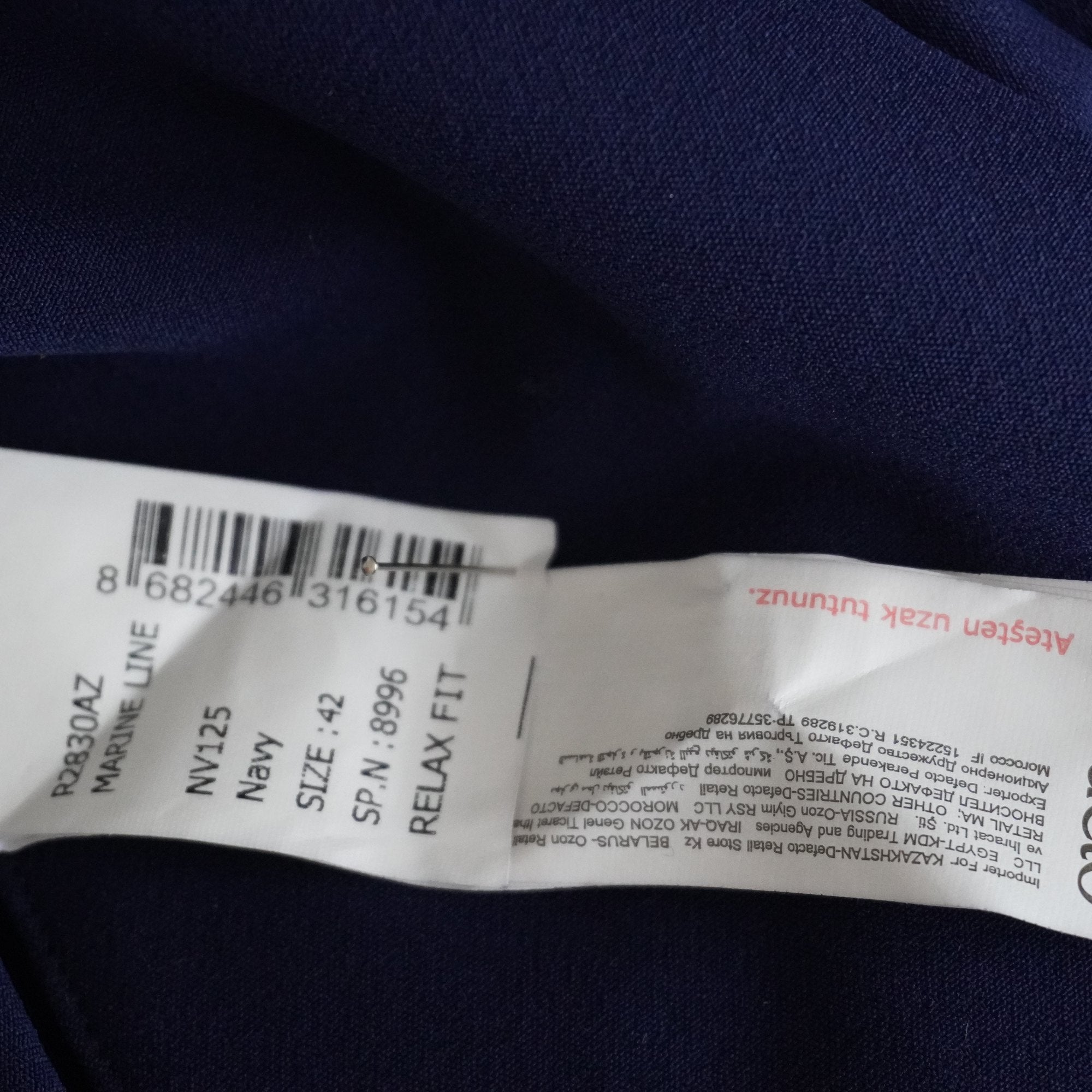 Vestido Defacto para Mujer Usado - Azul Marino, XL