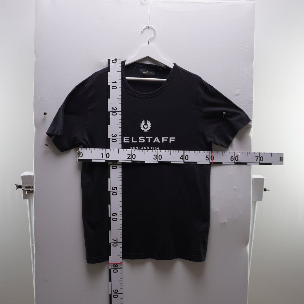 Camiseta de Manga Corta Belstaff para Hombre - Negra, L (Usada, Muy Buena Condición)