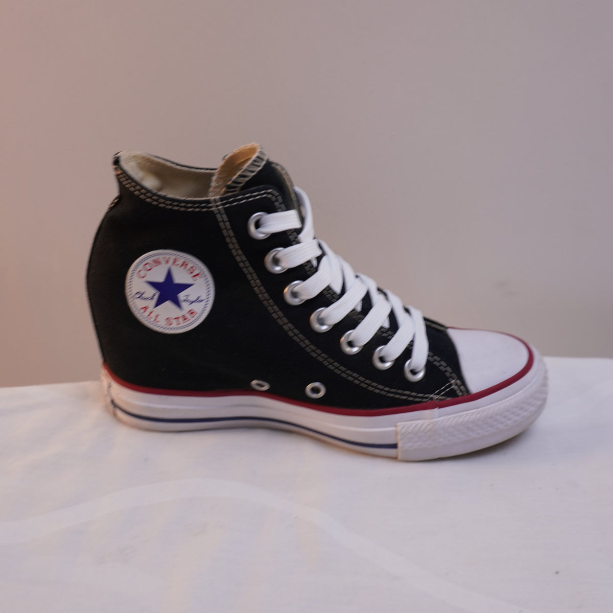 Zapatillas Converse para Mujer Usadas - Negro, Talla 37
