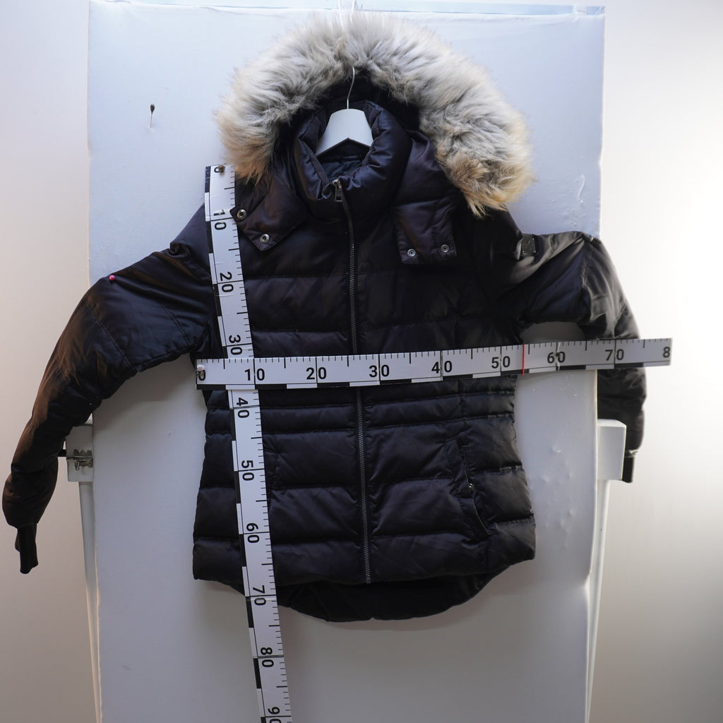 Parka Calvin Klein para Mujer Usada - Negra, XL