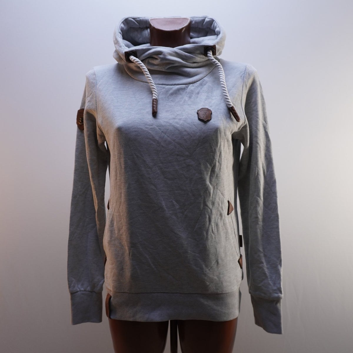 Sudadera con Capucha Naketano para Mujer Usada - Gris, M