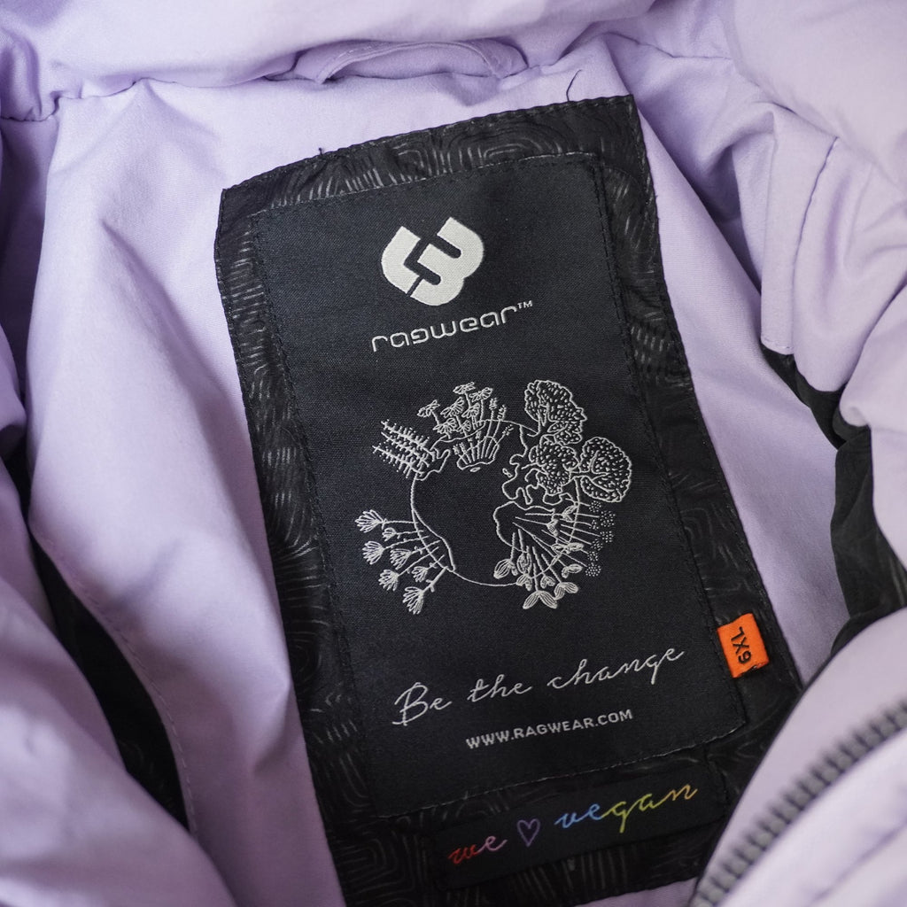 Parka Ragwer para Mujer Usada - Púrpura, 6XL