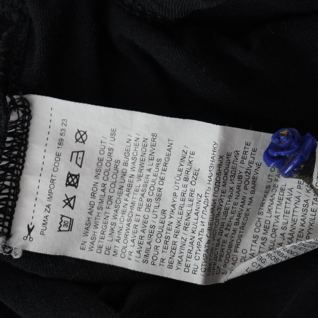 Camiseta de Manga Corta Puma para Mujer - Negro, L, Usada en Muy Buen Estado