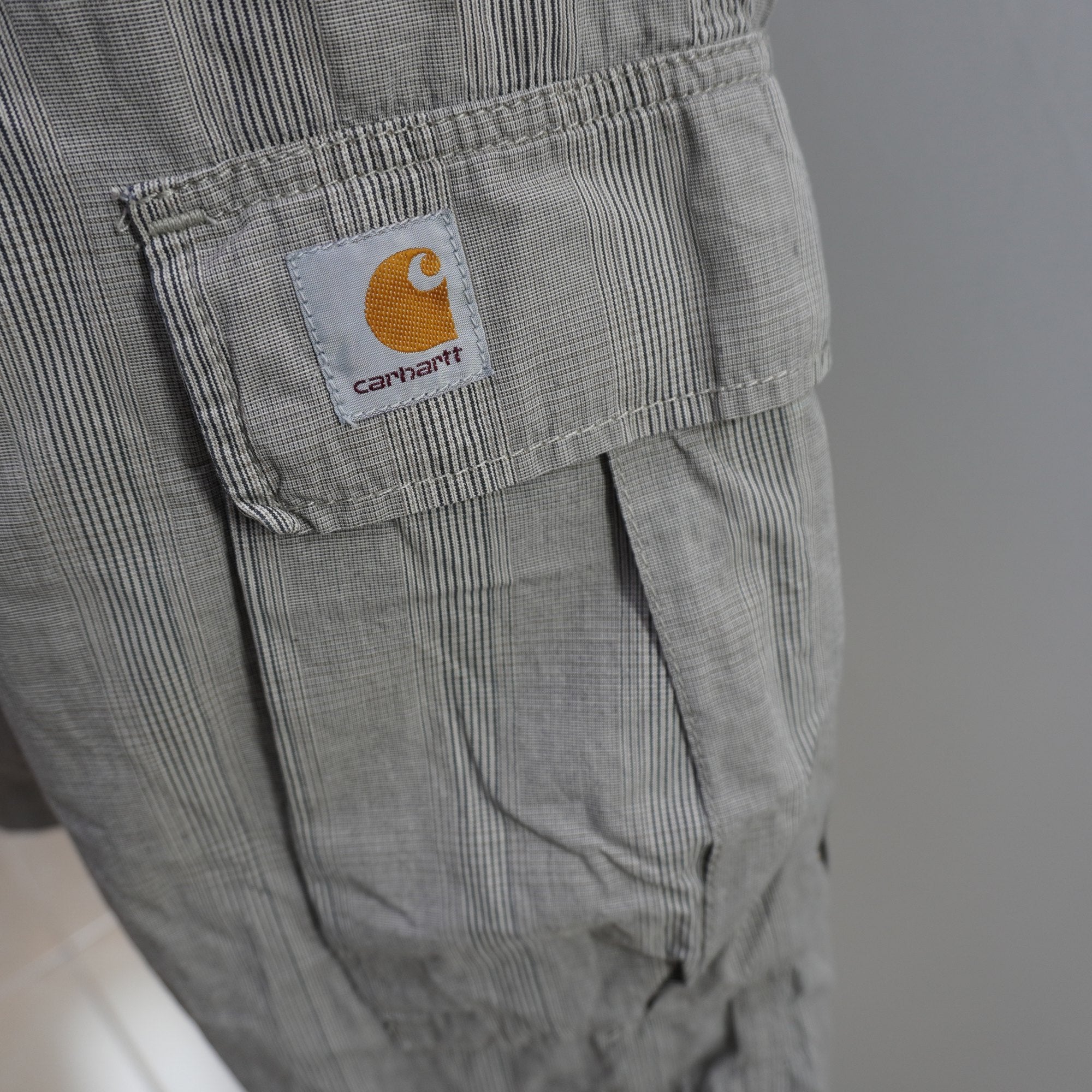 Pantalones Cortos Cargo Carhartt para Hombre Usados - Beige, L