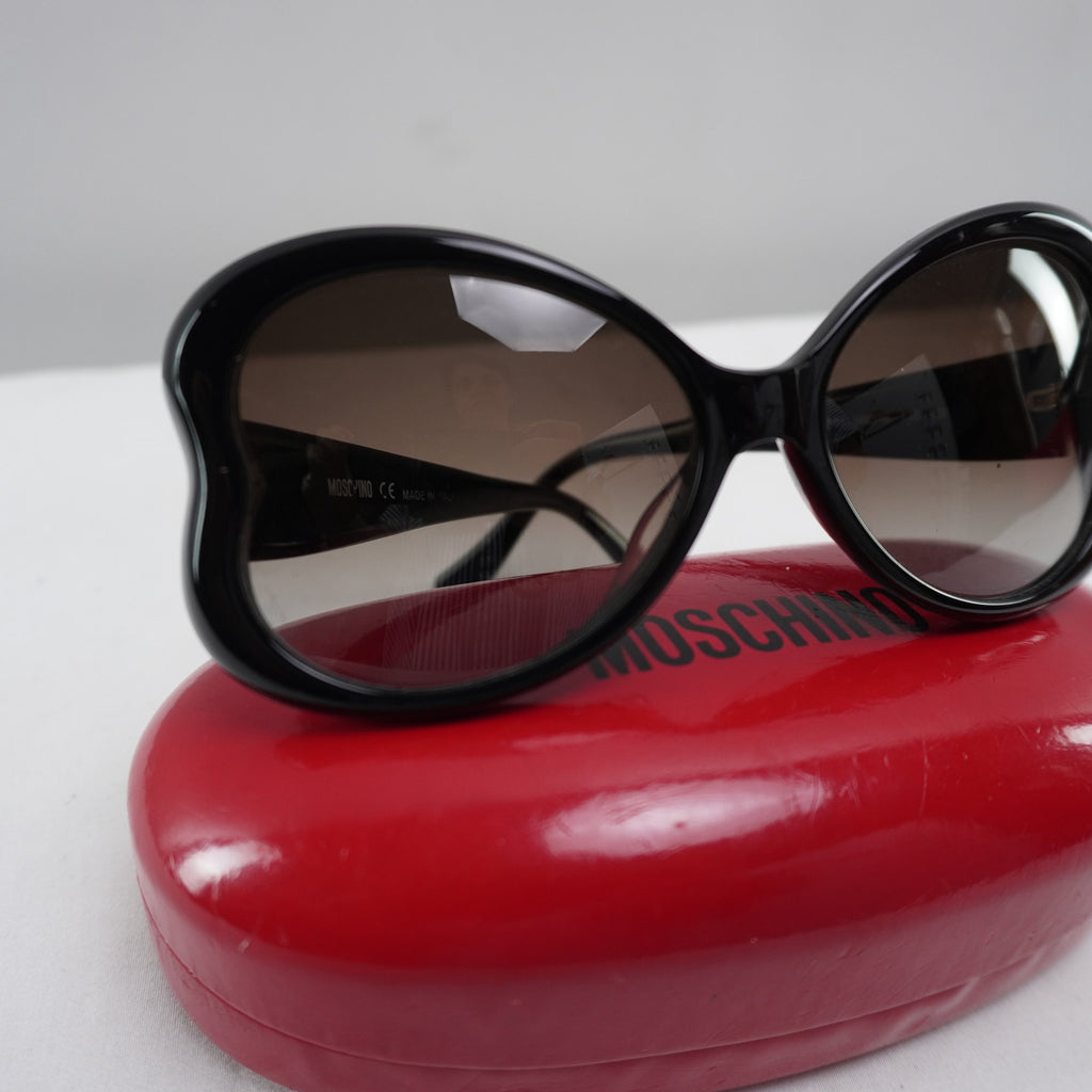 Gafas de Sol Moschino para Mujer Usadas - Negros, Muy Buen Estado