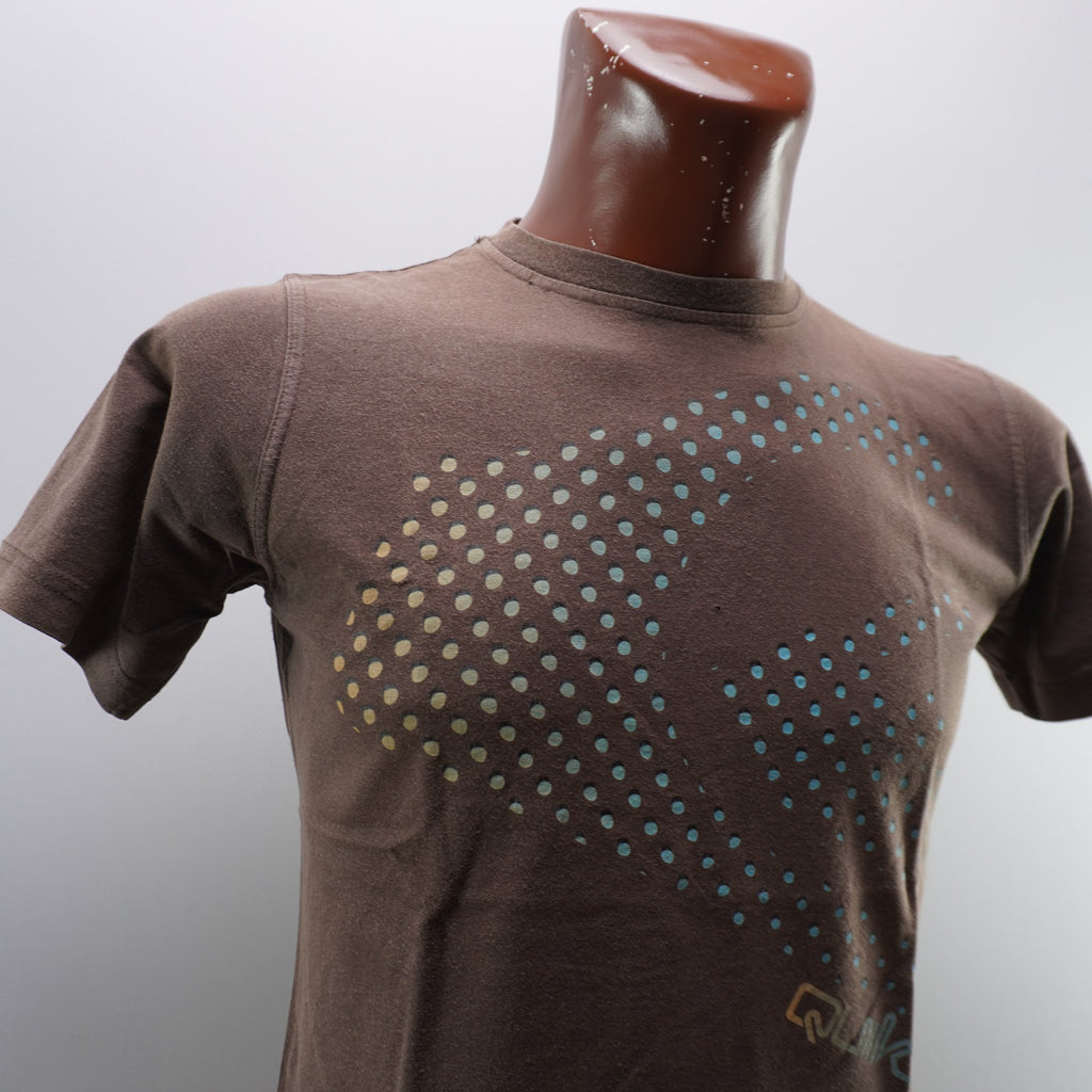 Camiseta Quiksilver para Hombre Usada - Marrón, XXS
