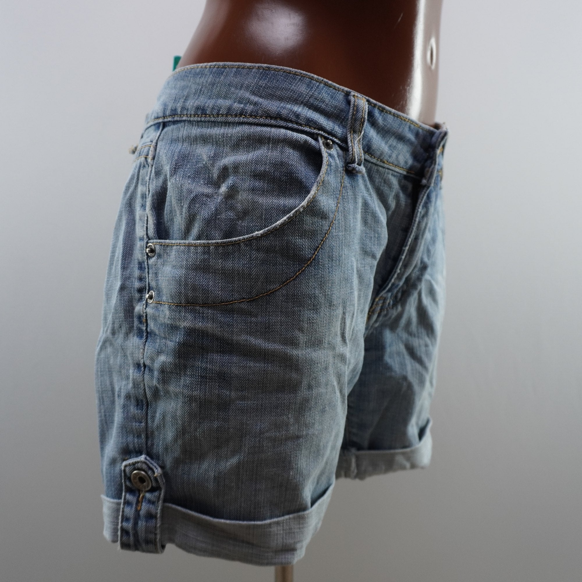 Pantalones Cortos Vaqueros Cherry para Mujer XL - Usados, Muy Buen Estado