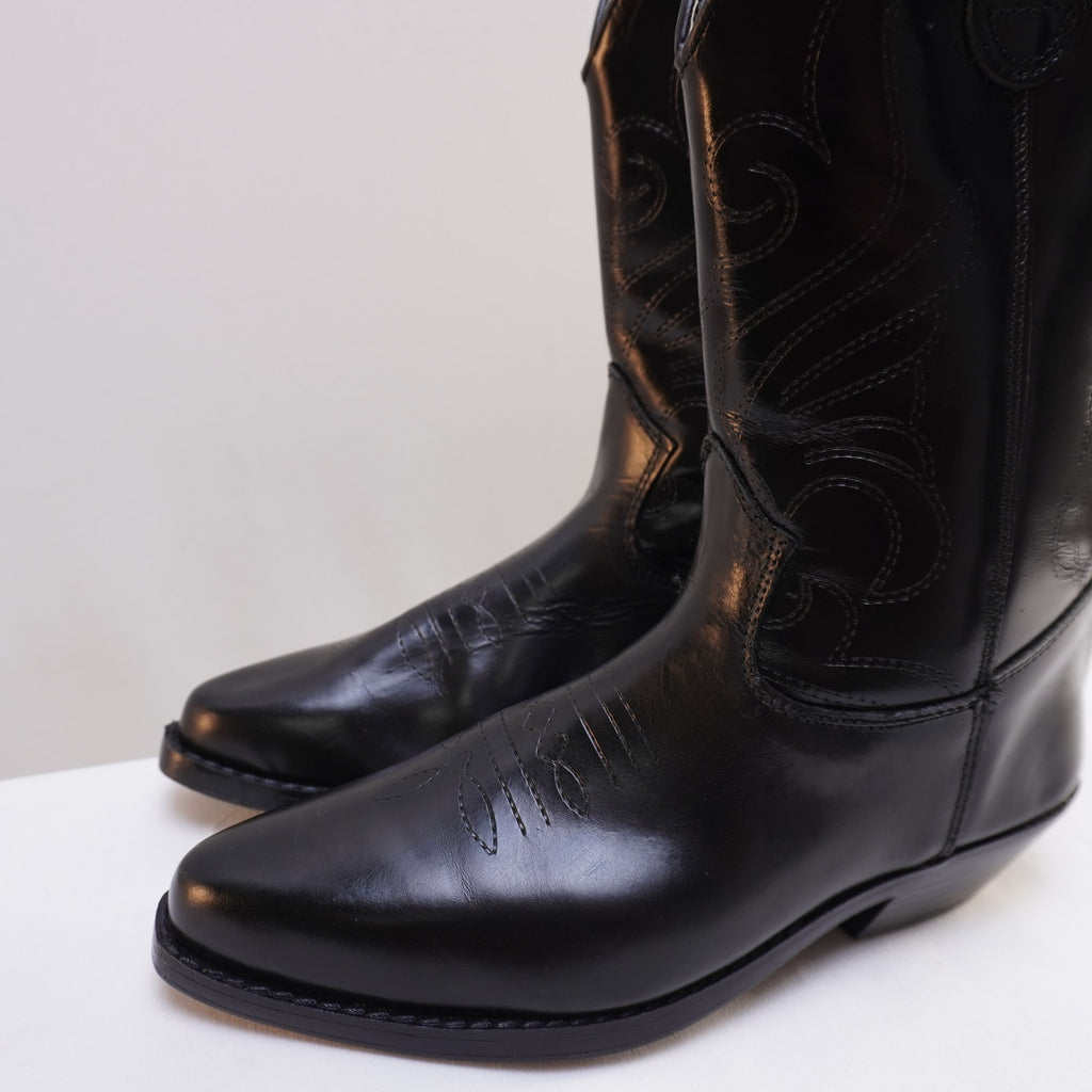 Botas Arizona para Mujer Usadas - Negro, Talla 38