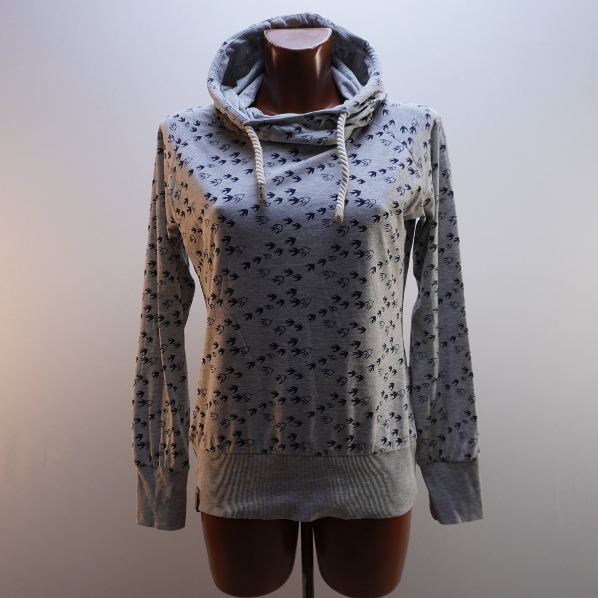 Sudadera con Capucha Naketano para Mujer Usada - Gris
