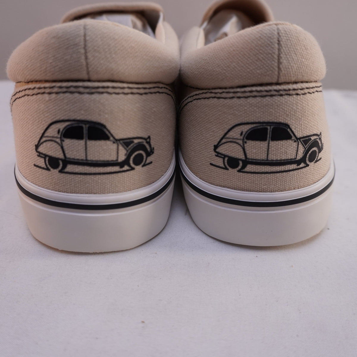 Zapatillas Citroën para Hombre Usadas - Beige, Talla 43