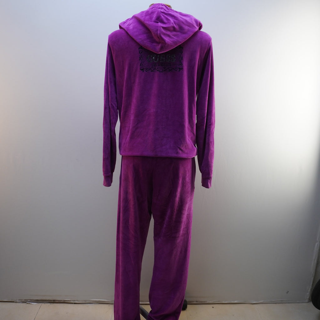 Sudadera con Capucha Guess para Mujer Usada - Púrpura, XL