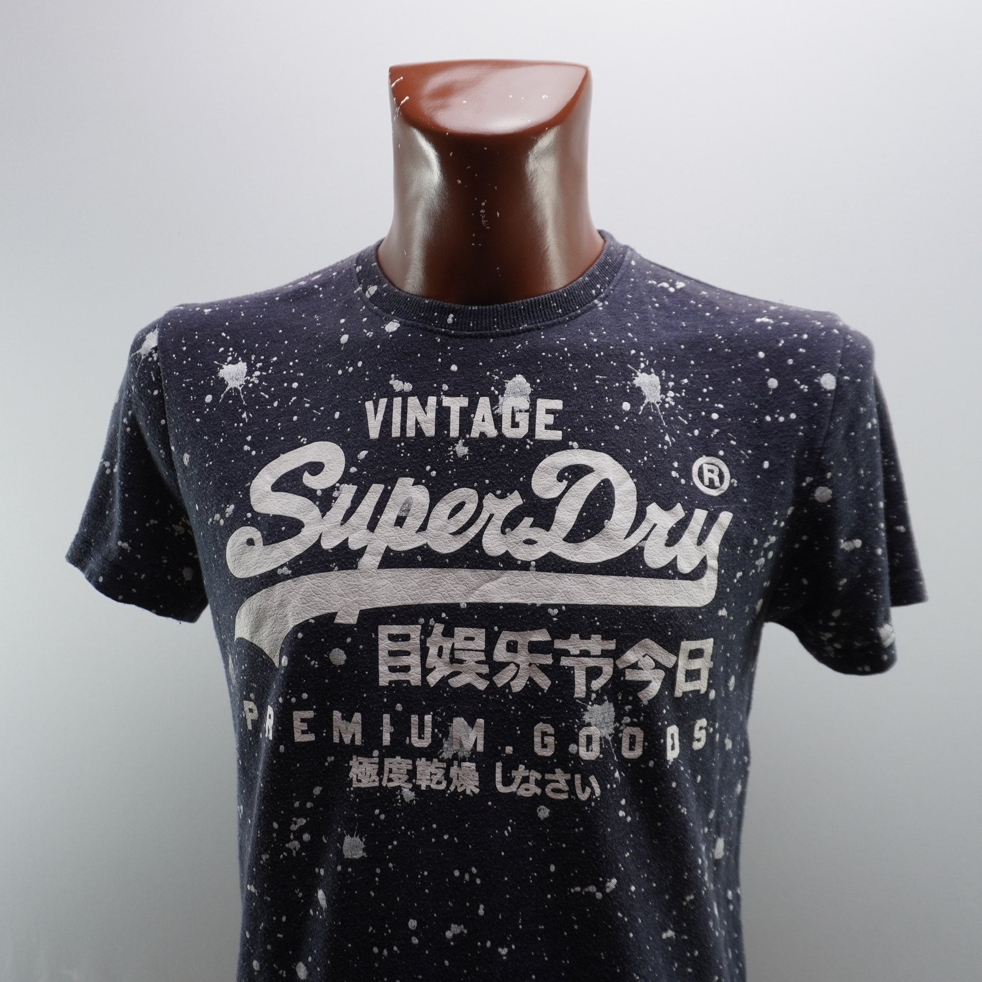 Camiseta Superdry para Hombre Usada - Azul Marino, M