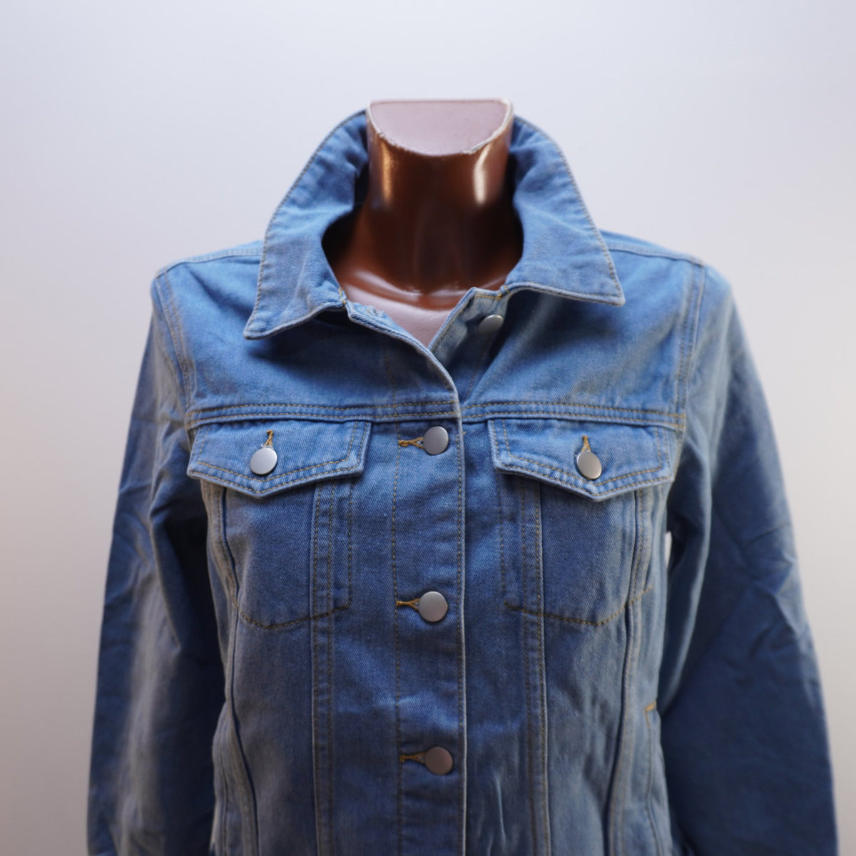 Cazadora Vaquera Italian Style para Mujer Usada - Azul, M
