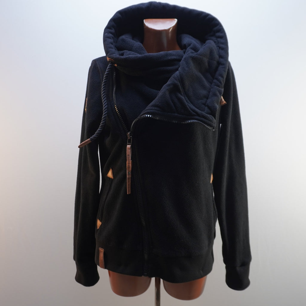 Sudadera con Capucha Naketano para Mujer Usada - Negra, XL