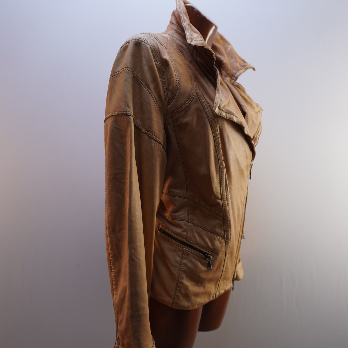 Chaqueta Bomber Biba para Mujer Usada - Marrón, L