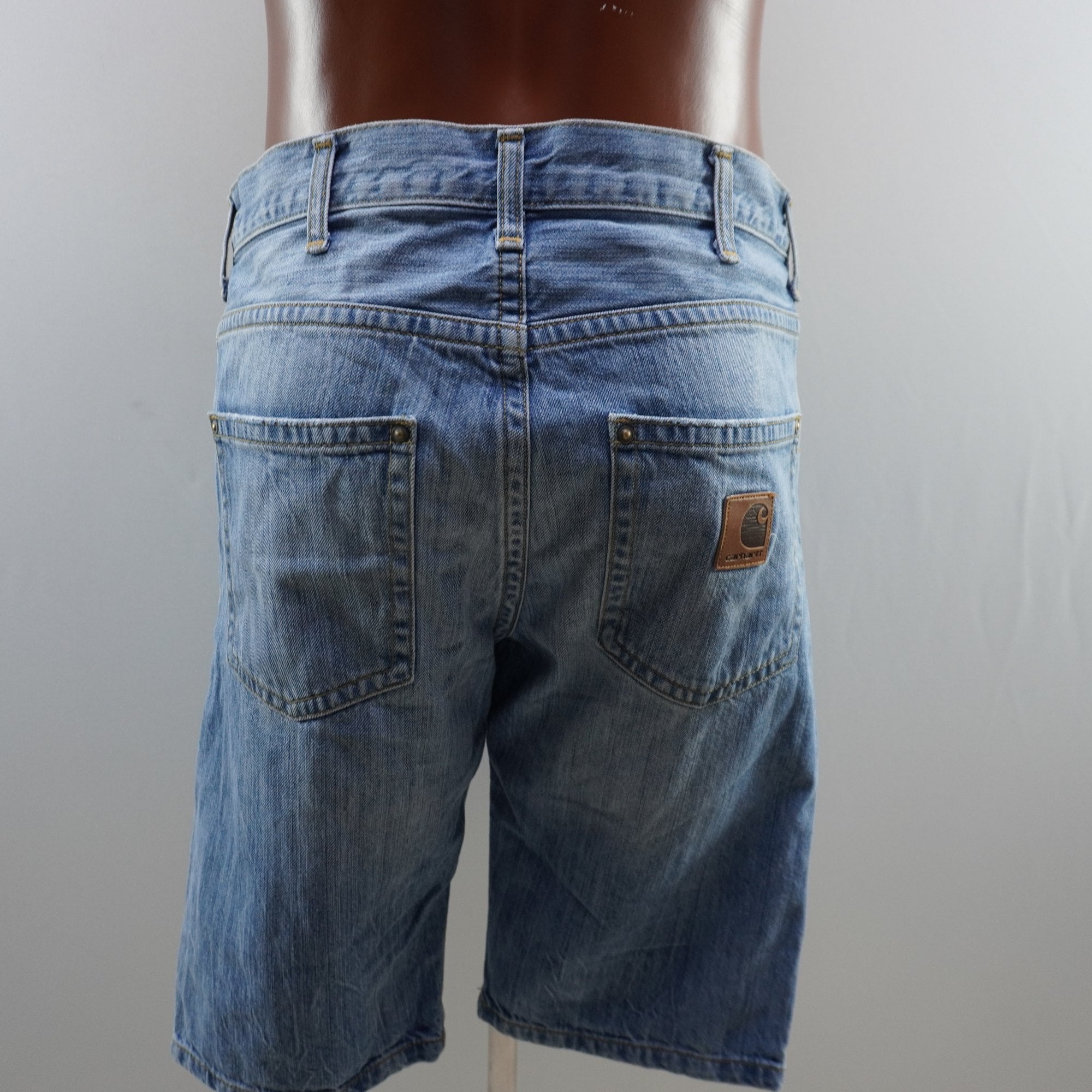Pantalones Cortos Vaqueros Carhartt para Hombre Usados - Azul, S
