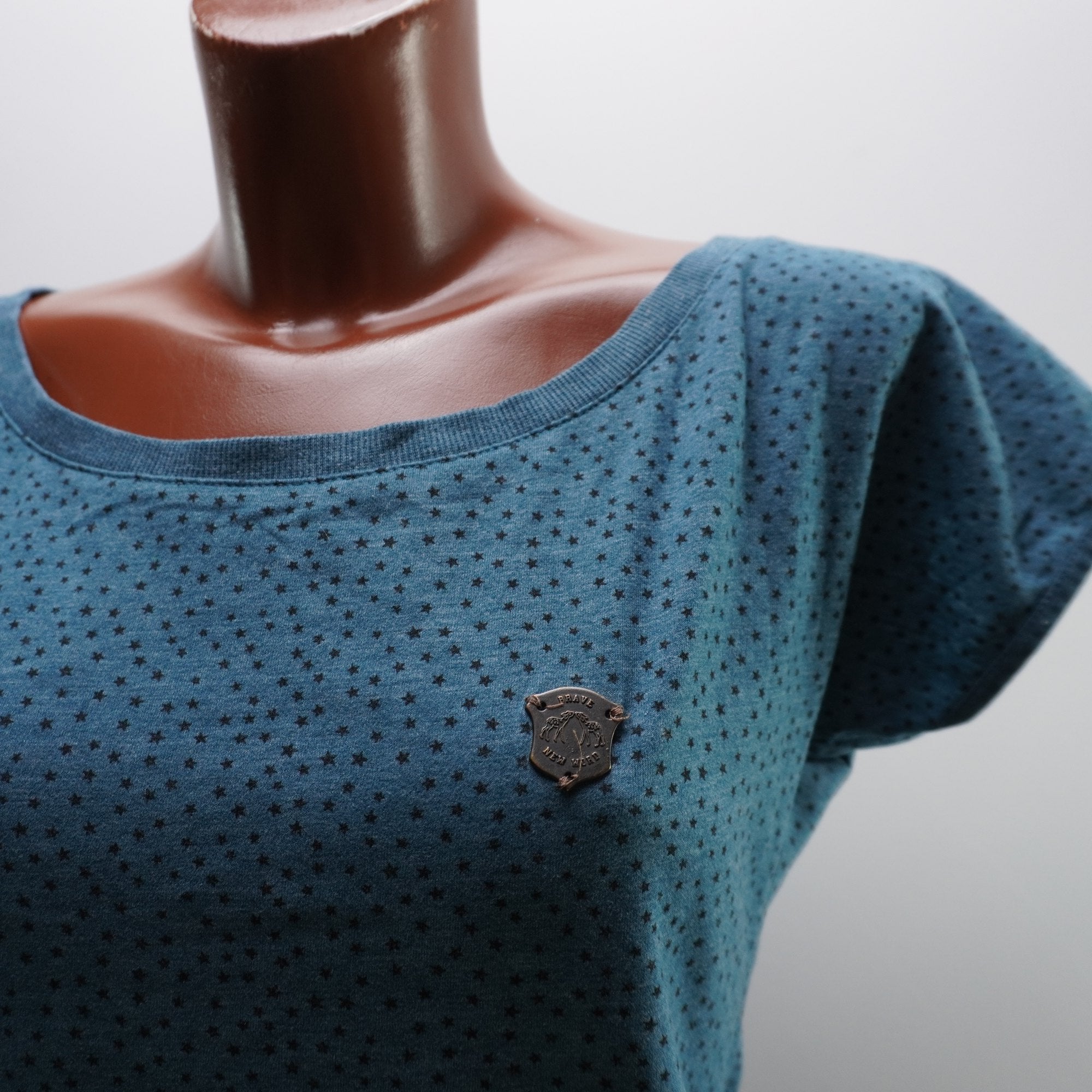 Camiseta Naketano para Mujer Usada - Azul, M