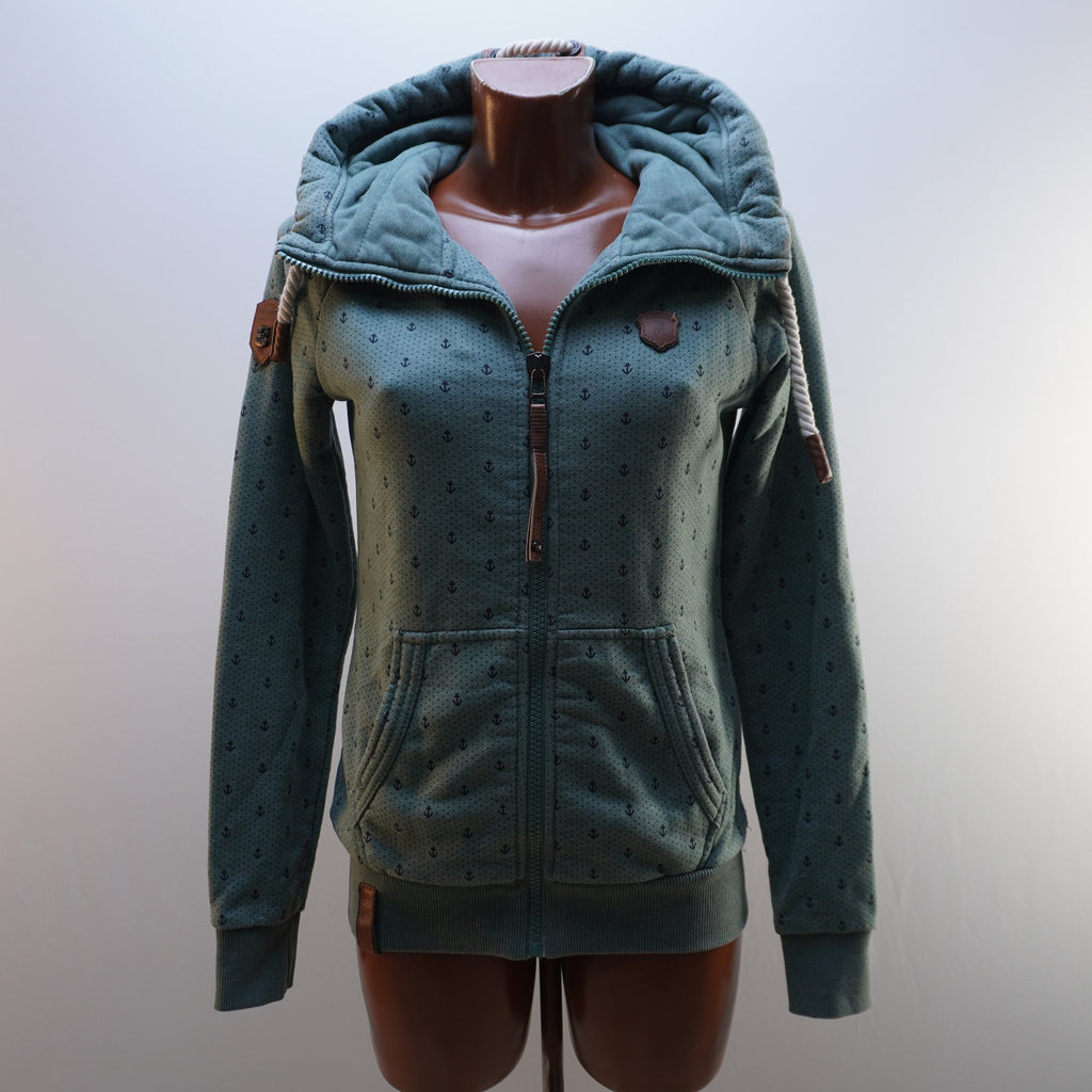 Sudadera con Capucha Naketano para Mujer Usada - Verde, M