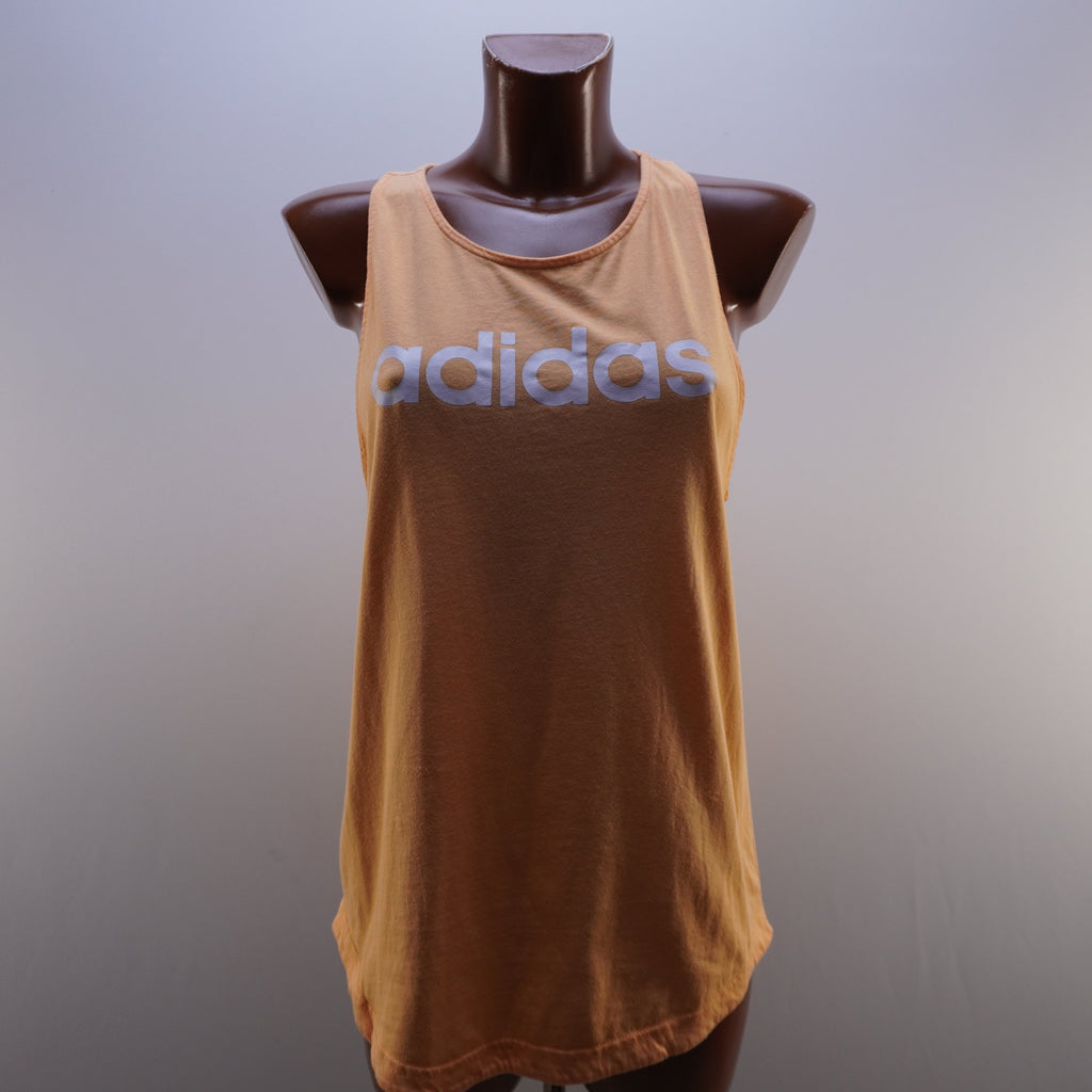 Camiseta sin Mangas Adidas para Mujer - Amarillo, XL (Usado en Muy Buen Estado)