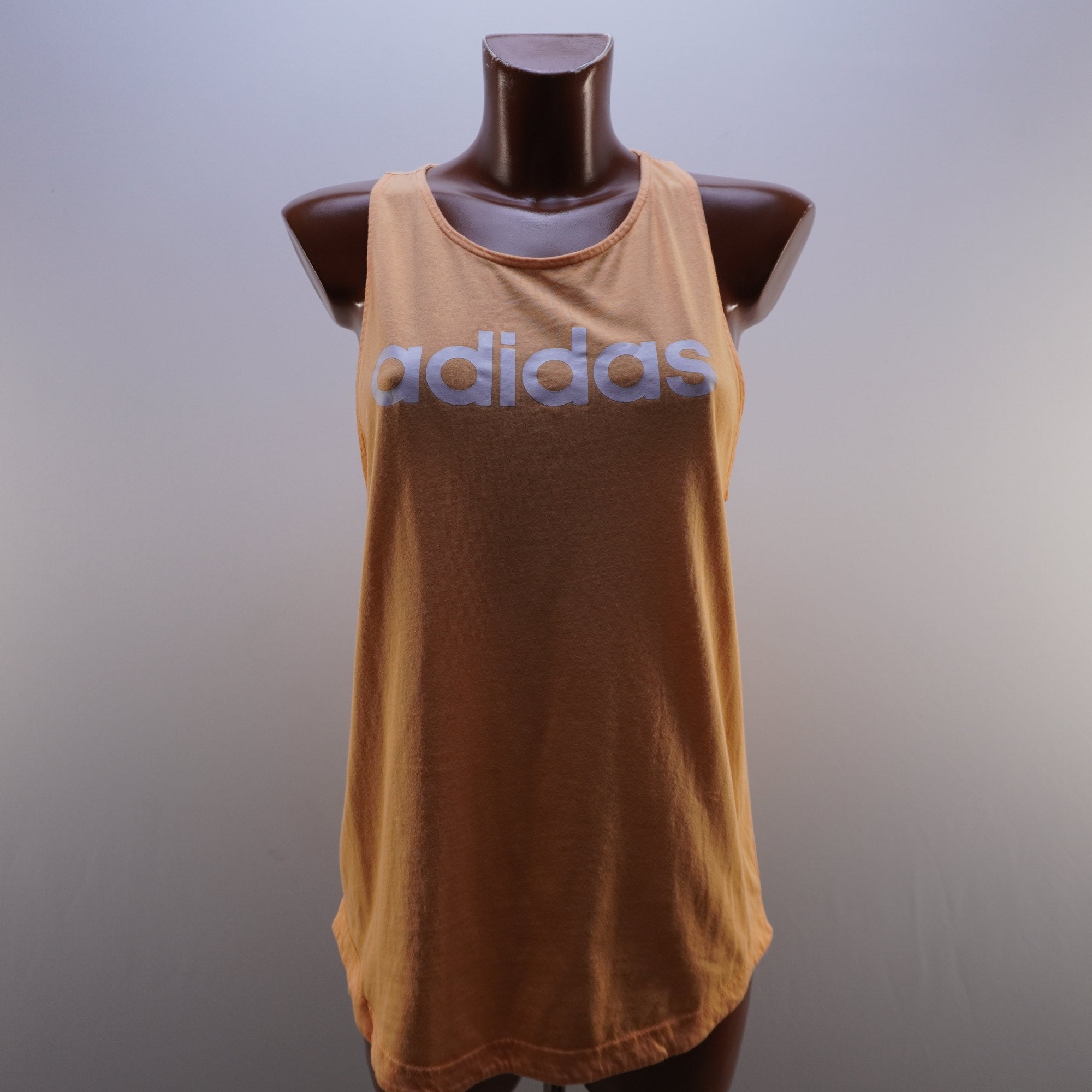 Camiseta sin Mangas Adidas para Mujer - Amarillo, XL (Usado en Muy Buen Estado)