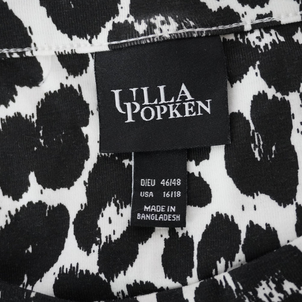 Camiseta Ulla Popken para Mujer Usada - Negra, XXXL