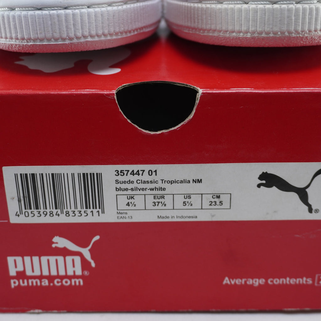 Zapatillas Puma para Mujer Usadas - Azul, Talla 37.5