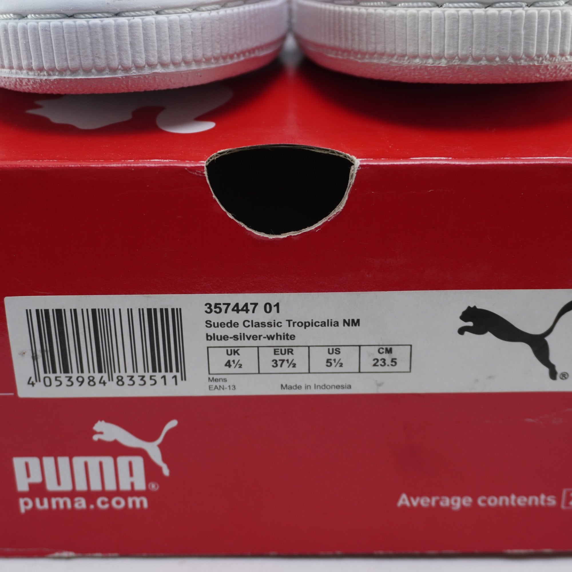 Zapatillas Puma para Mujer Usadas - Azul, Talla 37.5