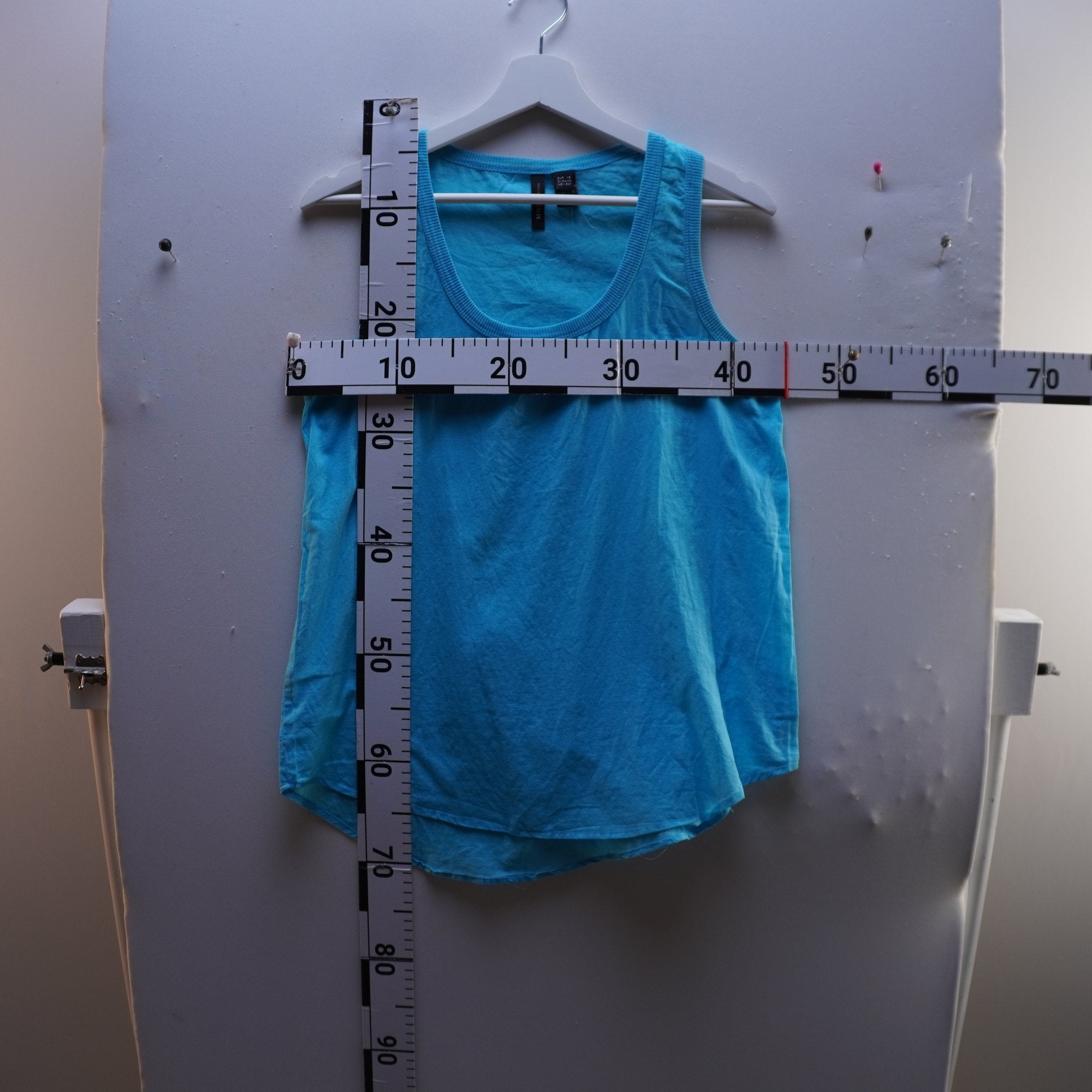 Camiseta sin mangas MNG para Mujer Usada - Azul, S