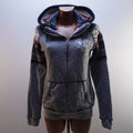 Sudadera con Capucha Superdry para Mujer Usada - Gris, L