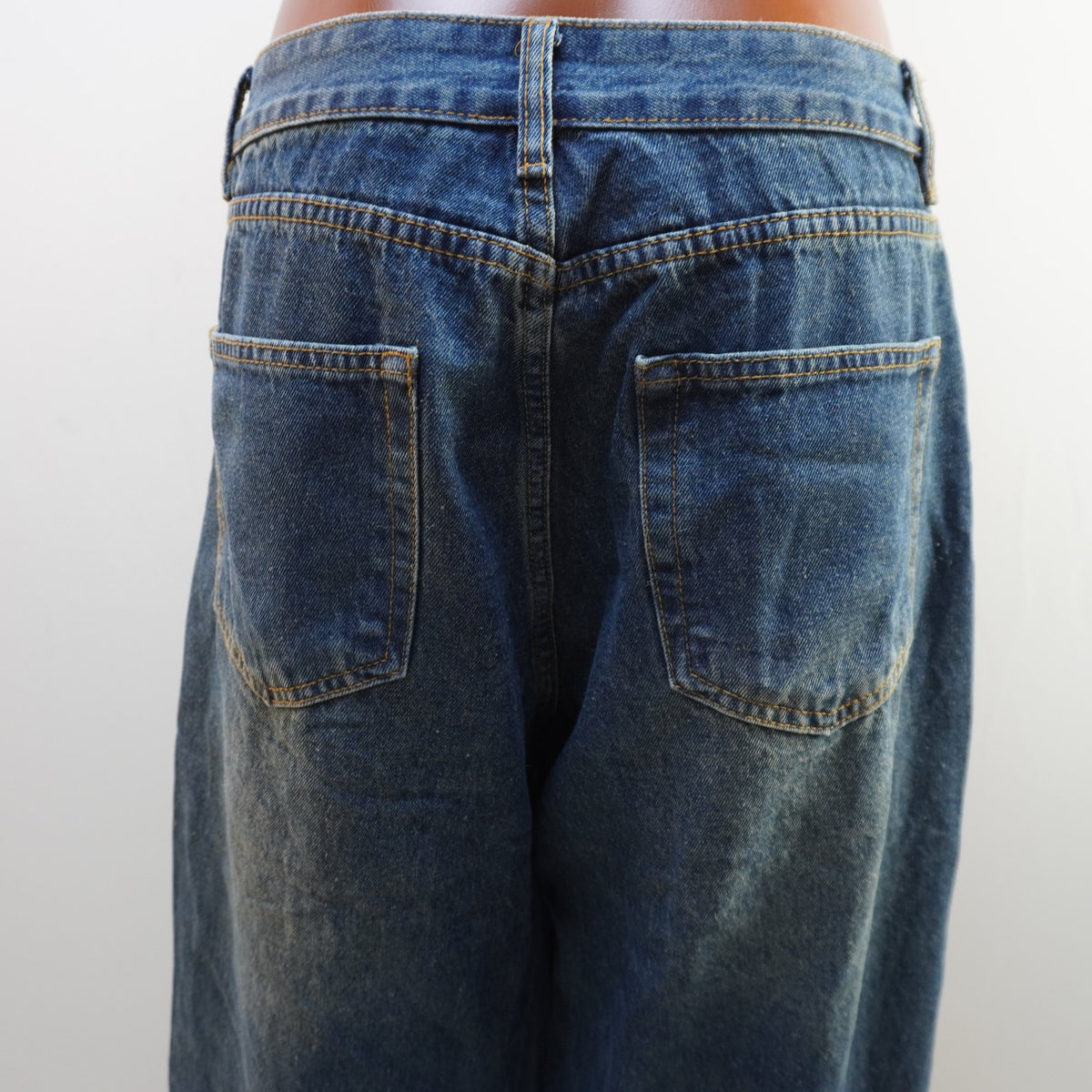 Vaqueros Jemierr para Mujer Usados - Azul, Pequeño (S)