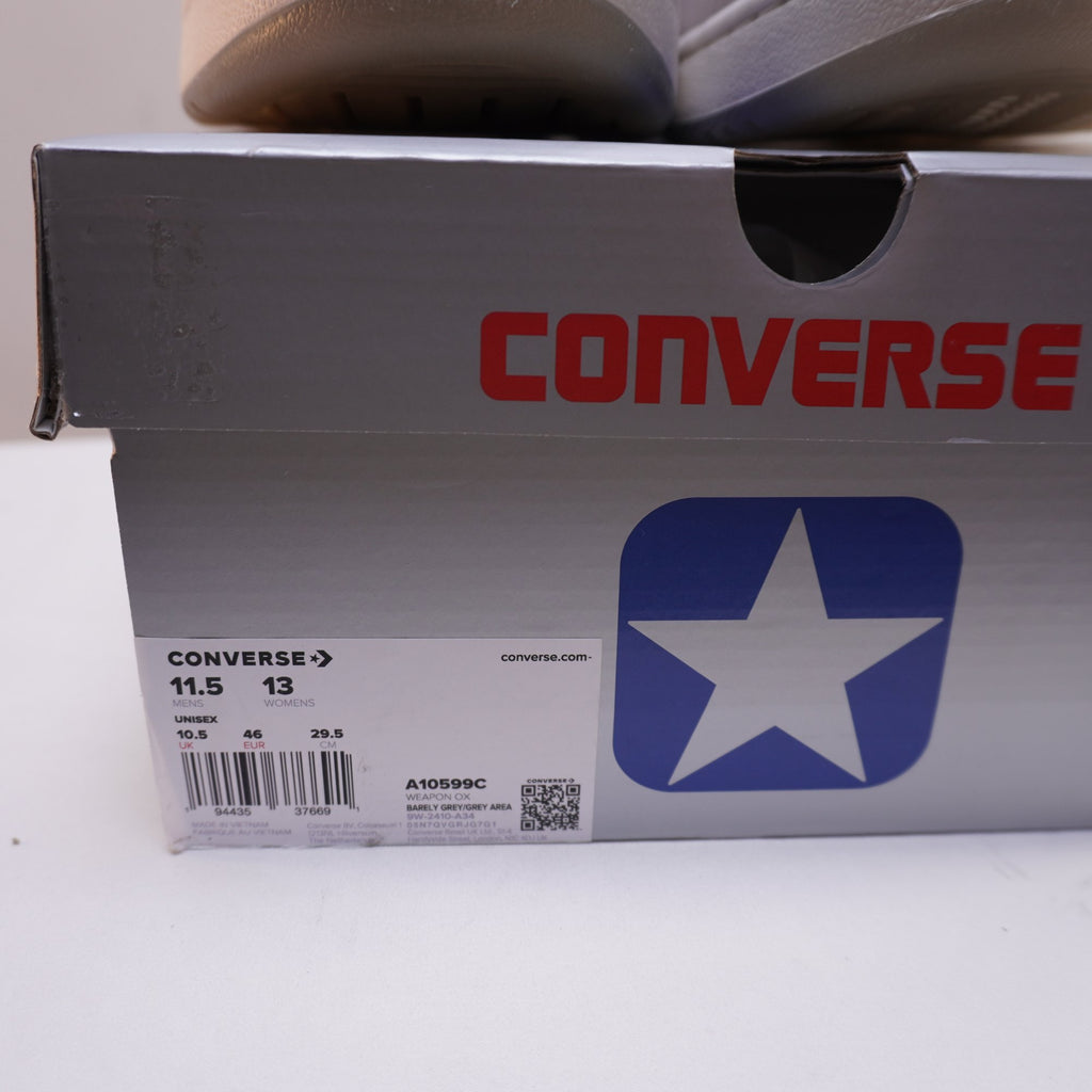 Zapatillas Converse para Hombre Usadas - Gris, Talla 46