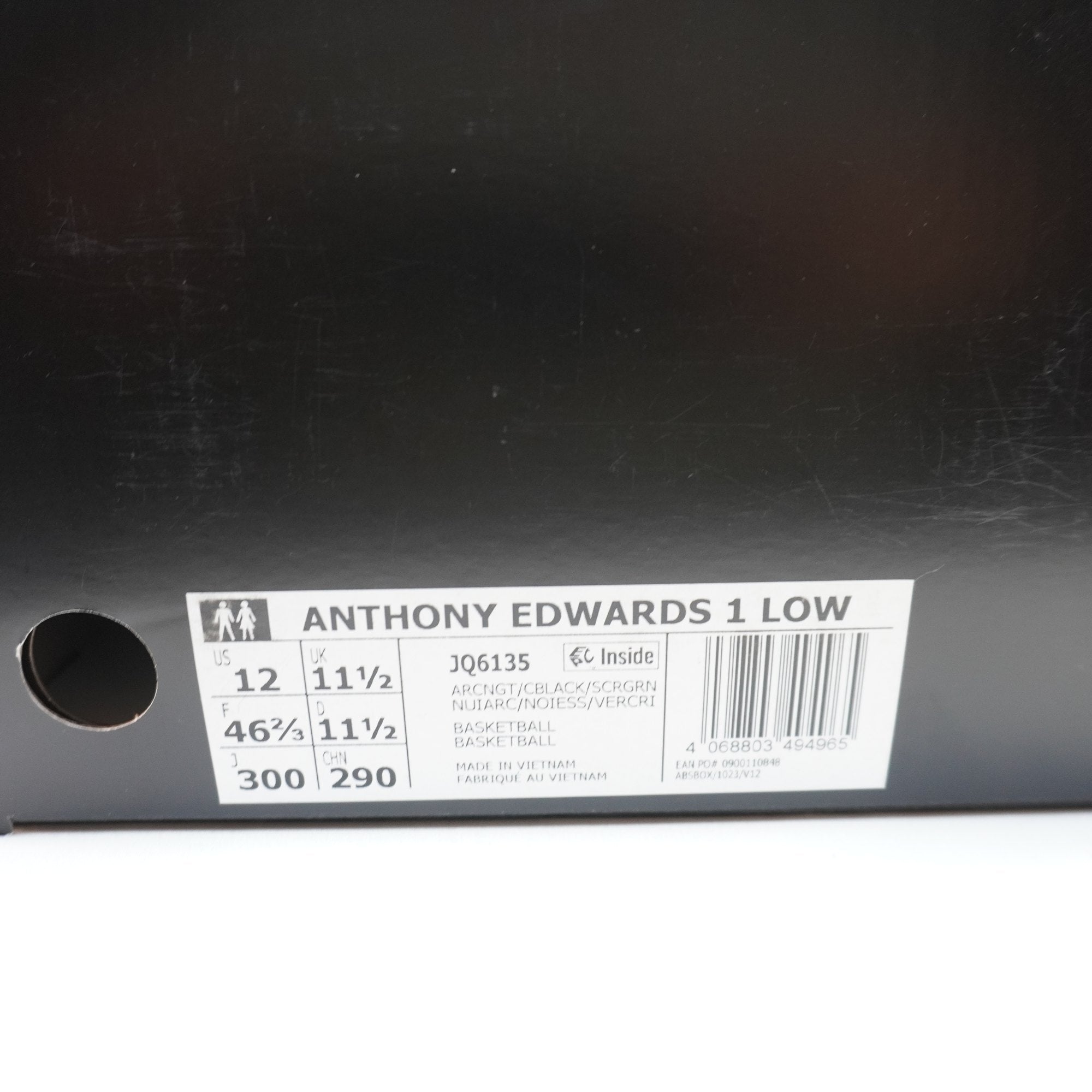 Zapatillas Adidas para Hombre Usadas - Negros, Talla 46.5