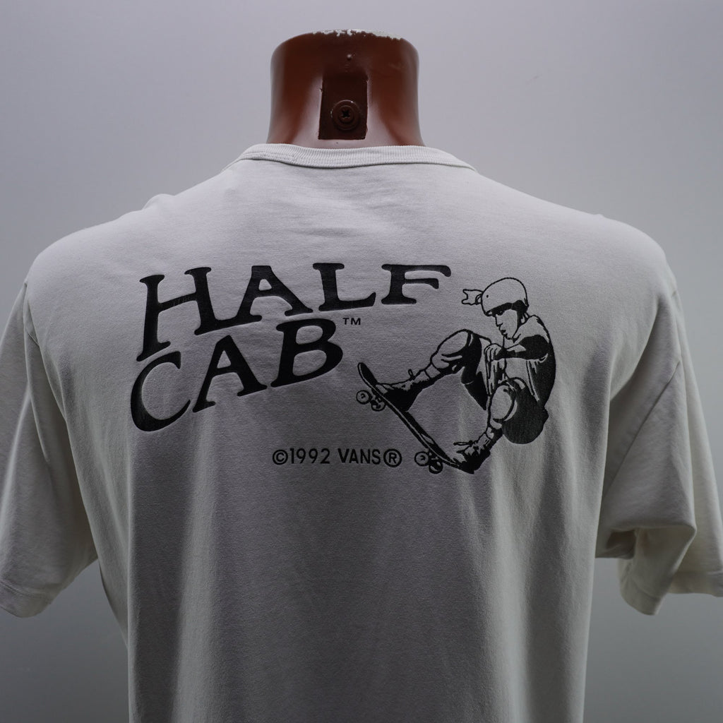 Camiseta de Manga Corta Vans para Hombre Usada - Blanca, L
