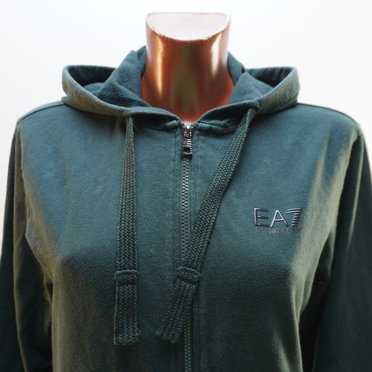 Sudadera con Capucha Emporio Armani para Mujer Usada - Verde, M