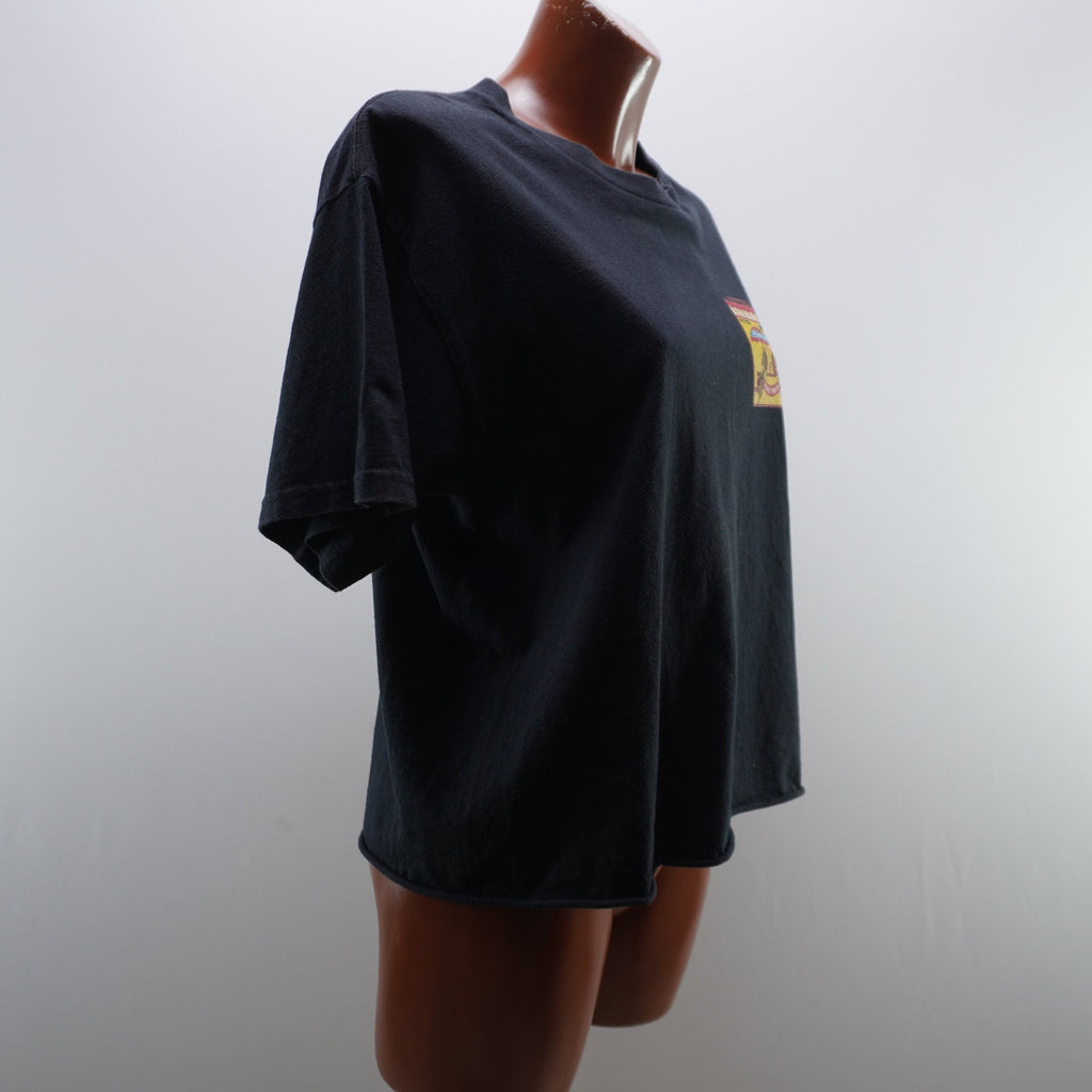 Camiseta de Manga Corta Victory para Mujer Usada - Negra, L
